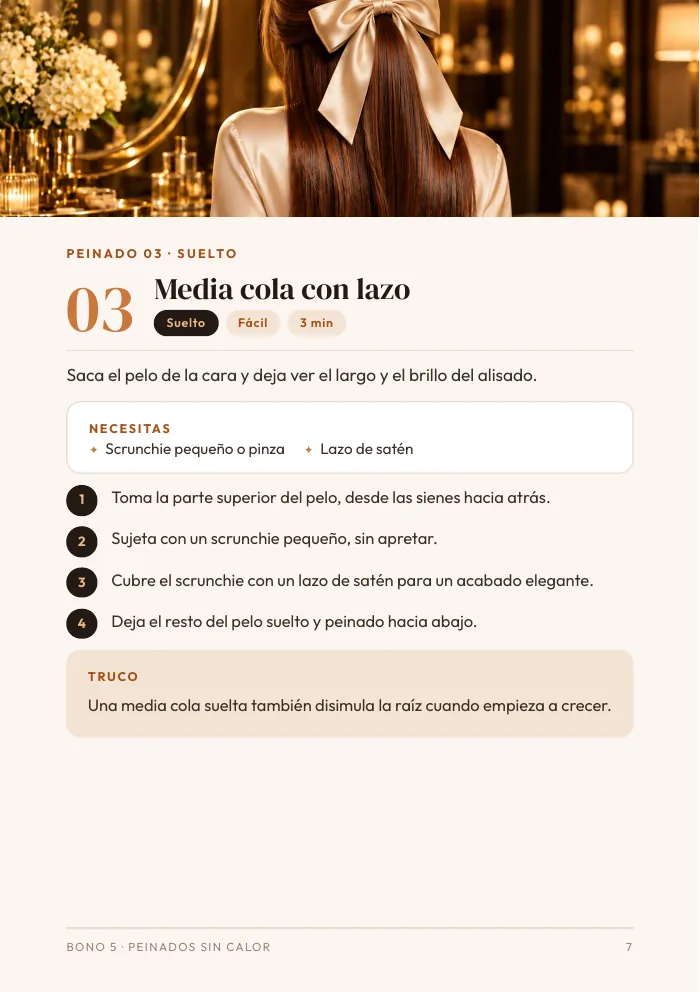 Página real: Bono 5 · Peinados